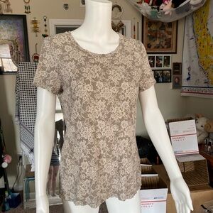 express tee size large